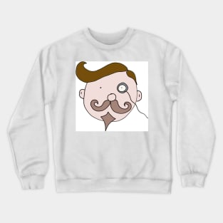 Bit of a Hipster Crewneck Sweatshirt